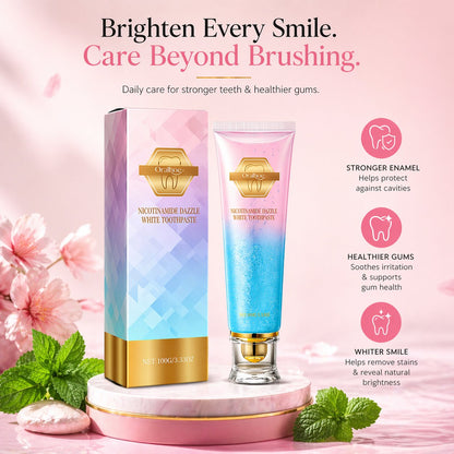 Nicotinamide Dazzle White Toothpaste